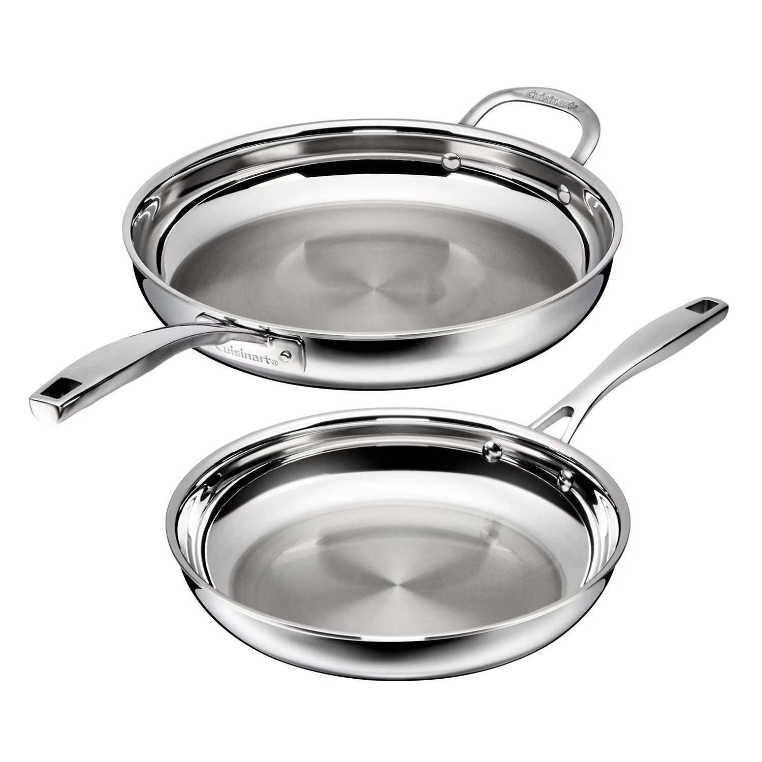 Cuisinart 2-Piece Premium Tri-Ply 10” & 12” Skillet Set