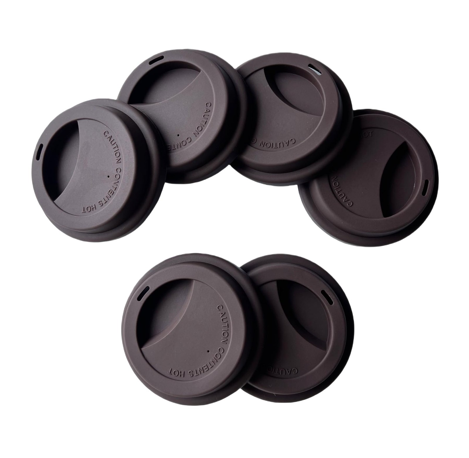 NumRealm Silicone Cup Covers, Reusable Silicone Lids for Mugs Cups Flexible M…