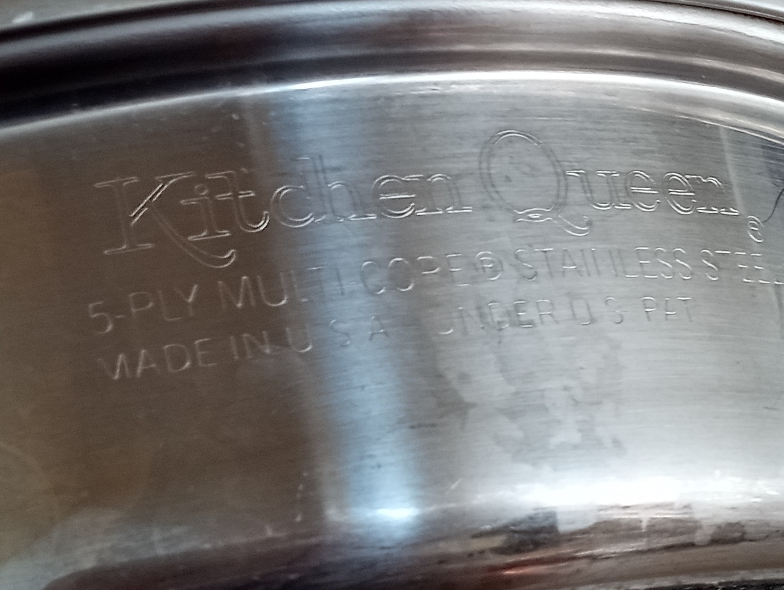 Kitchen Queen 5-Ply Multi Core Stainless Steel 8″ Skillet