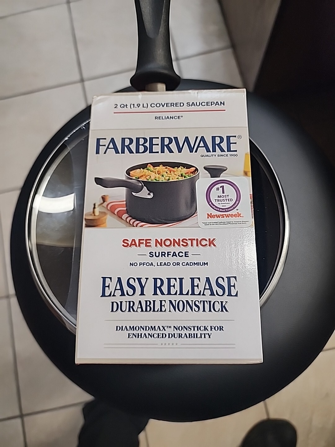 Faberware 2 Qt Covered Saucepan