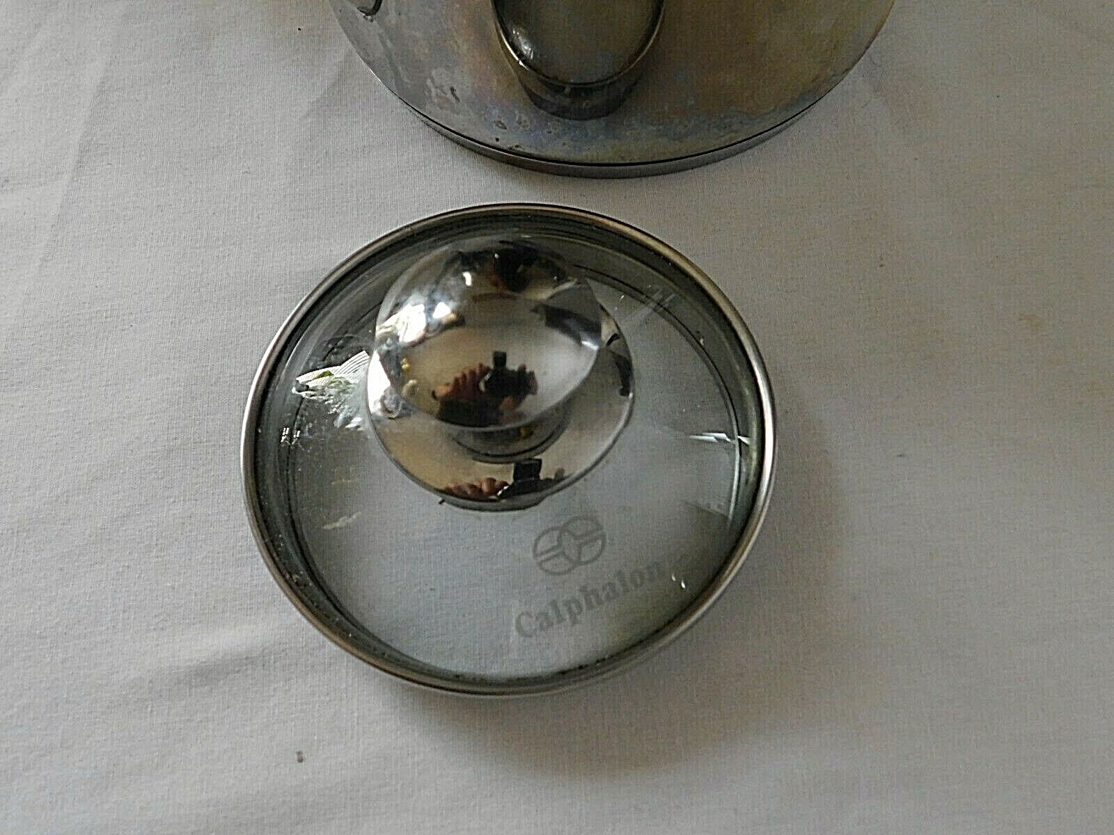 Calphalon 2-Quart Stainless Steel Tea Kettle Pot #4302