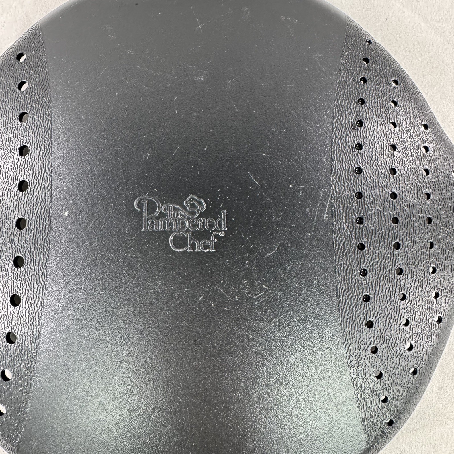 Pampered Chef Microwave Black Small Lid #2776 LID ONLY For 1 Qt Steamer Pot