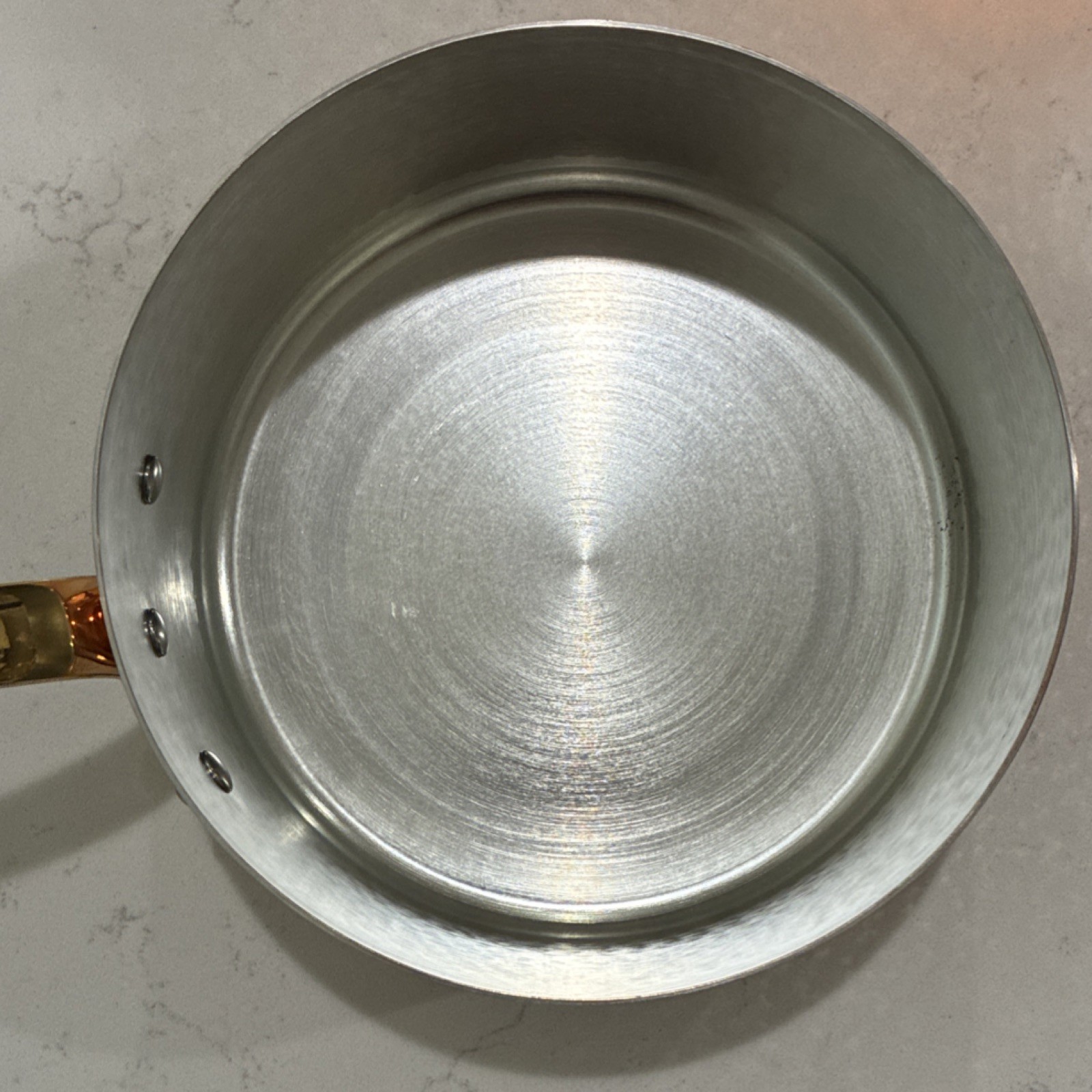 Ruffoni Tin Lined Copper Saucepan 20cm Brass Handle Made in Italy 110420