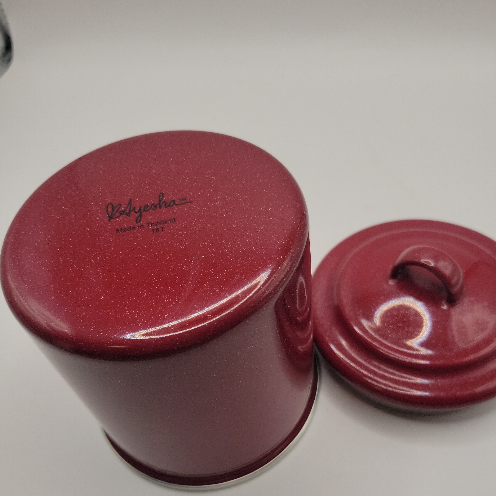 Ayesha Curry Modern Tradition Bacon Grease Can Red Bacon Drippings Farmhouse