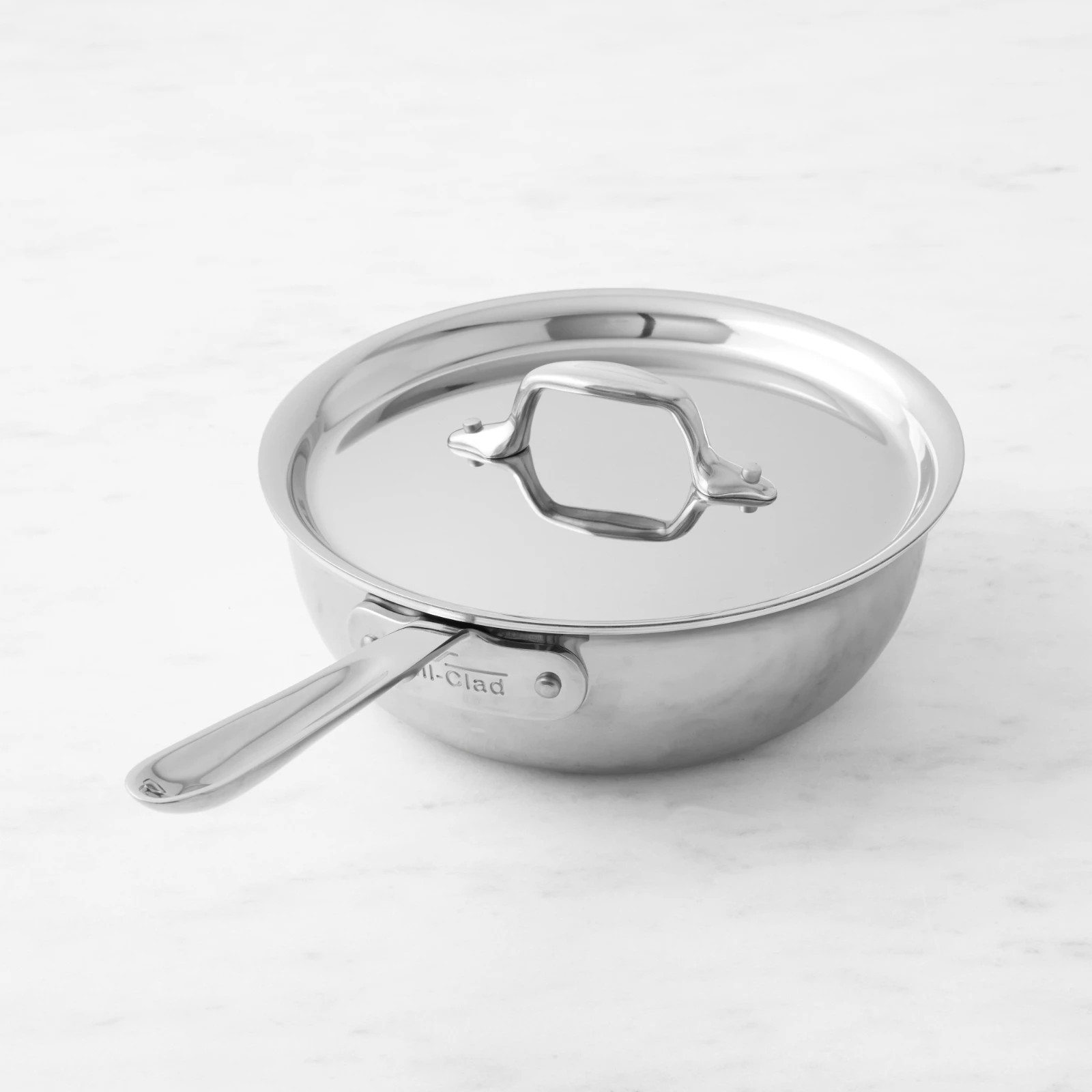 All-Clad D3 Tri-Ply Stainless-Steel Saucier