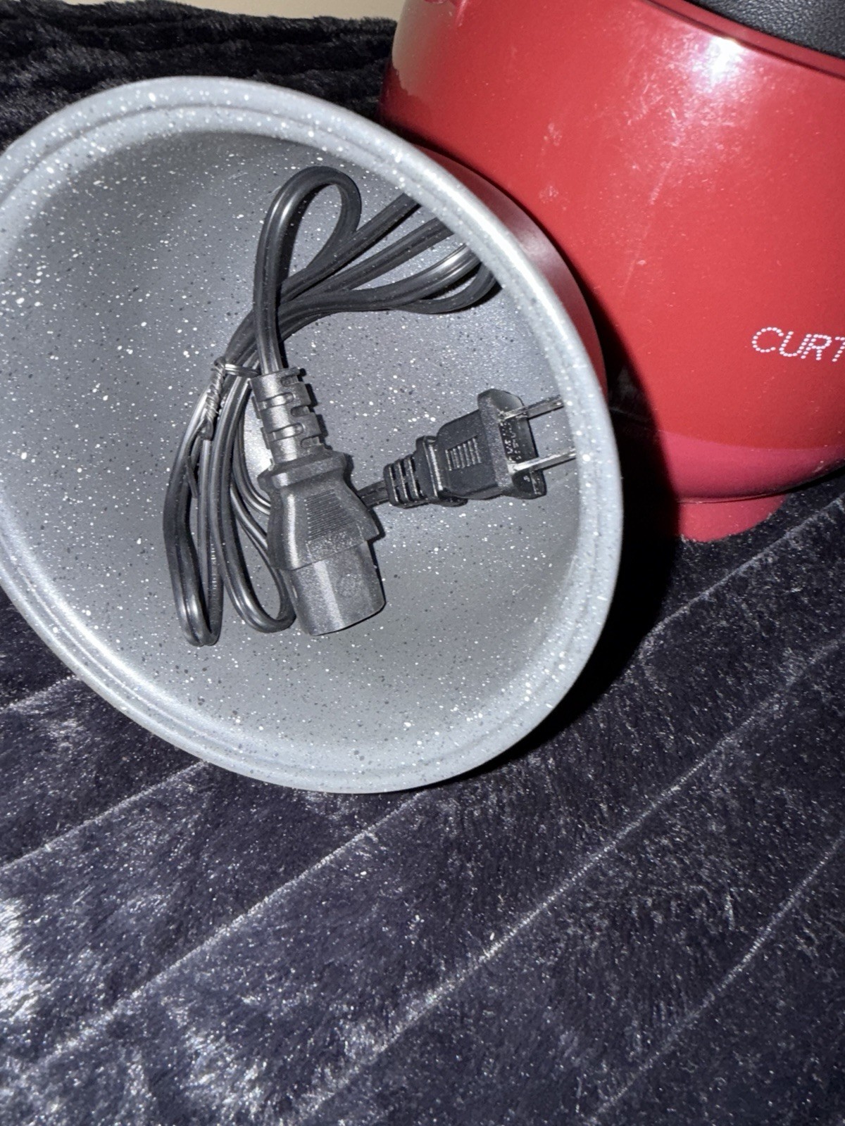 Curtis Stone Dura-Pan Nonstick Mini Multi-Cooker in red