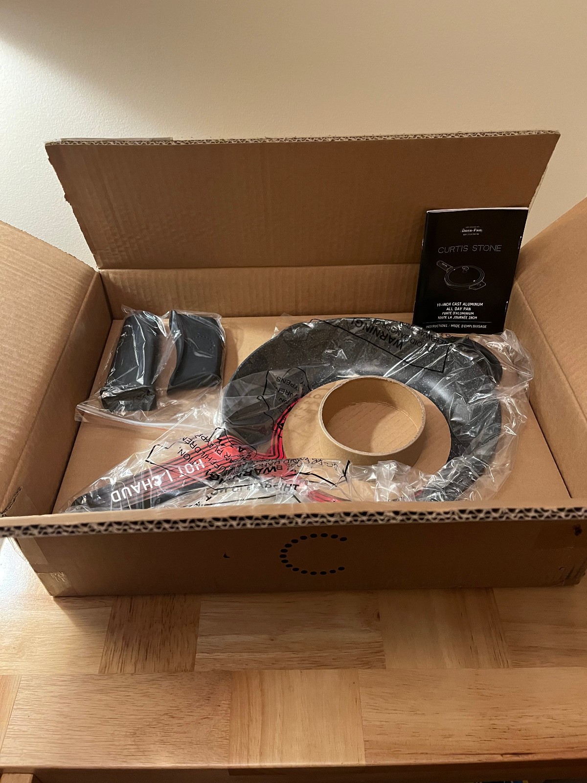 Curtis Stone Dura-Pan Nonstick Cast Aluminum All Day Pan~Black~Brand New