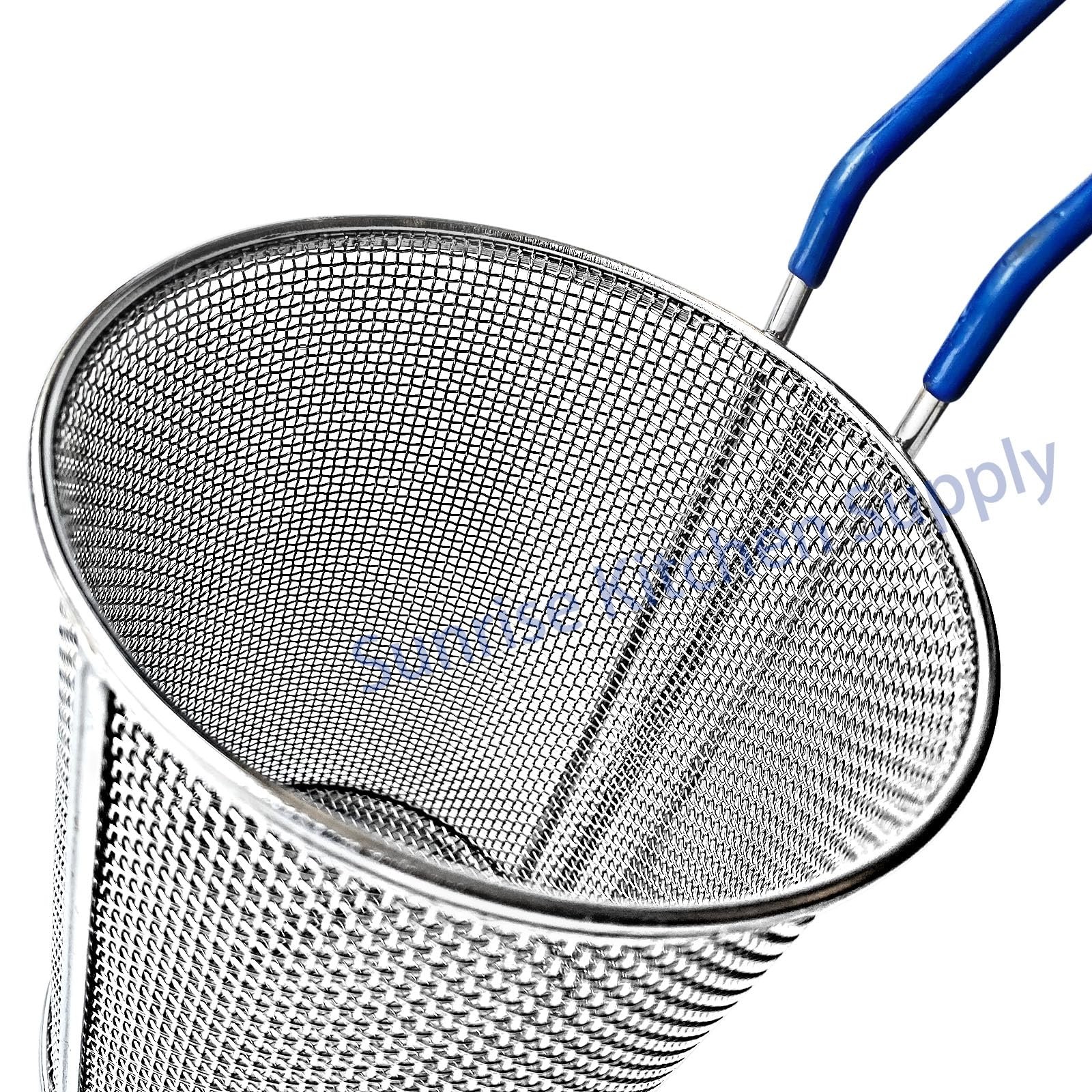 Sunrise Kitchen Supply Stainless Steel Pasta Boil Basket 1 5.25D X 7H