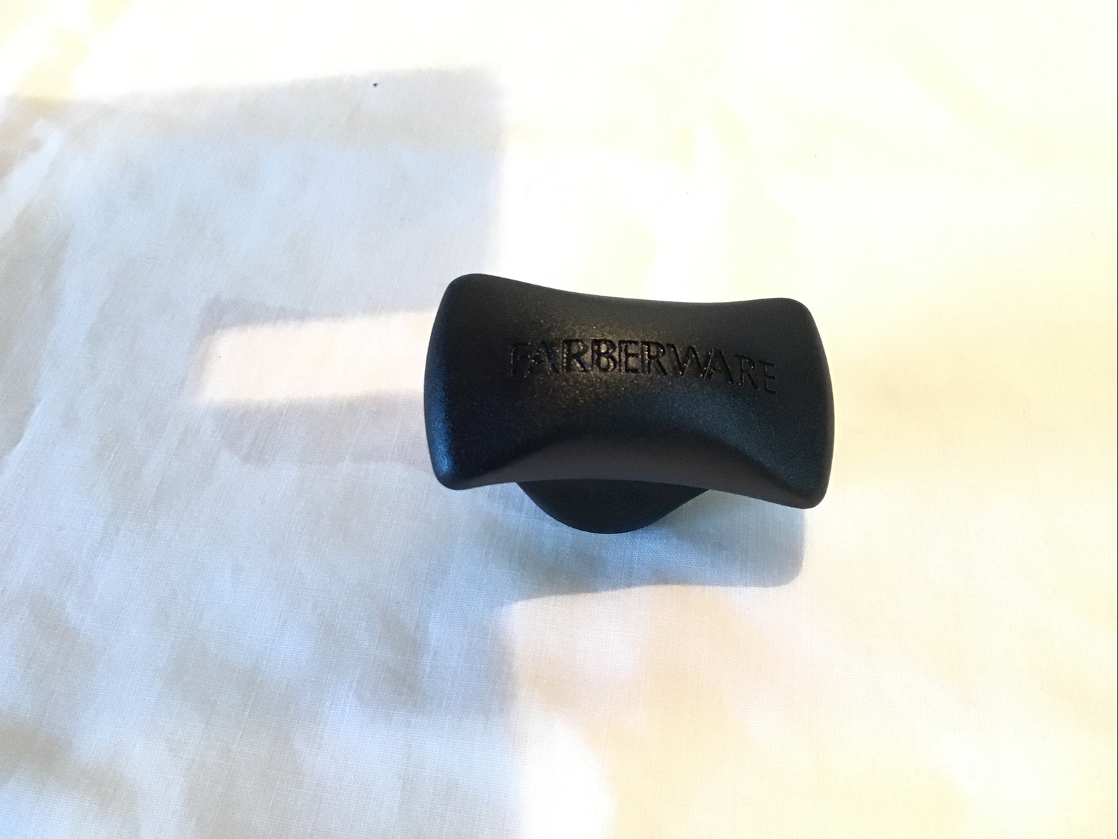 Farberware Replacement Knob For Glass Lid Black Rectangle Shape free shipping