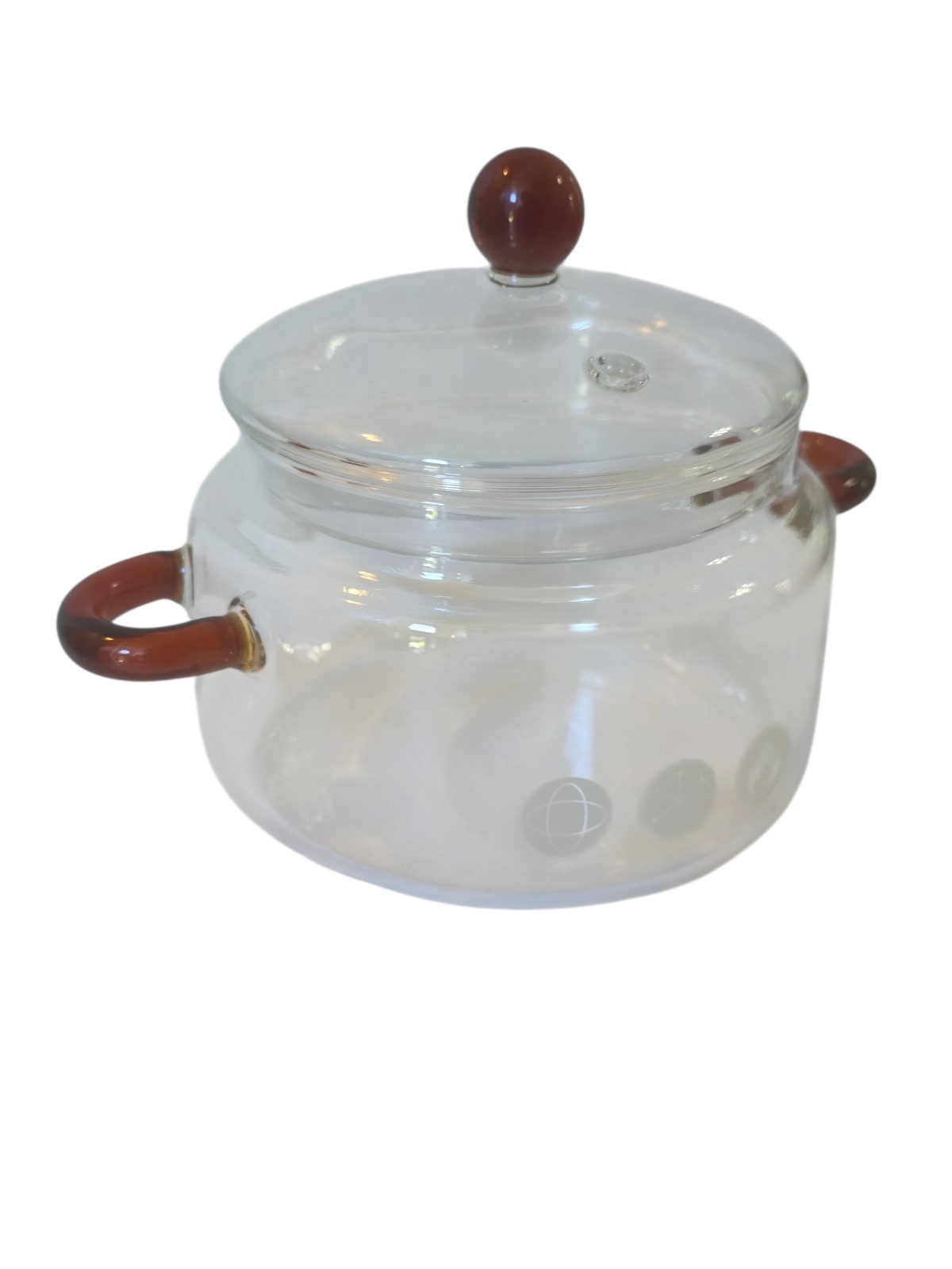 Borosilicate Glass Simmer Pot with Lid