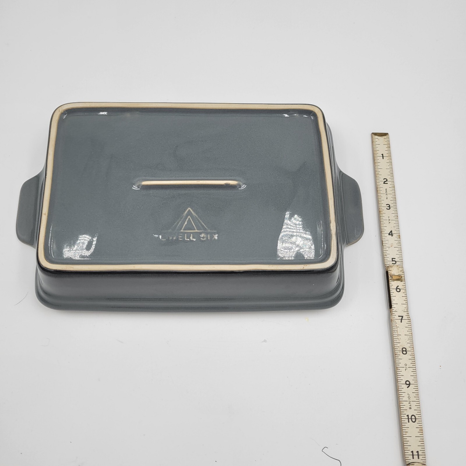 Dwell Six Avacado Green Stoneware Limited Edition Brownie Casserole Dish 8×6