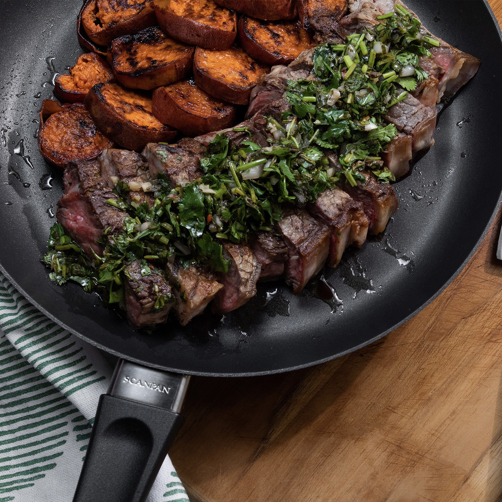 Scanpan Classic 3-Piece Skillet Set