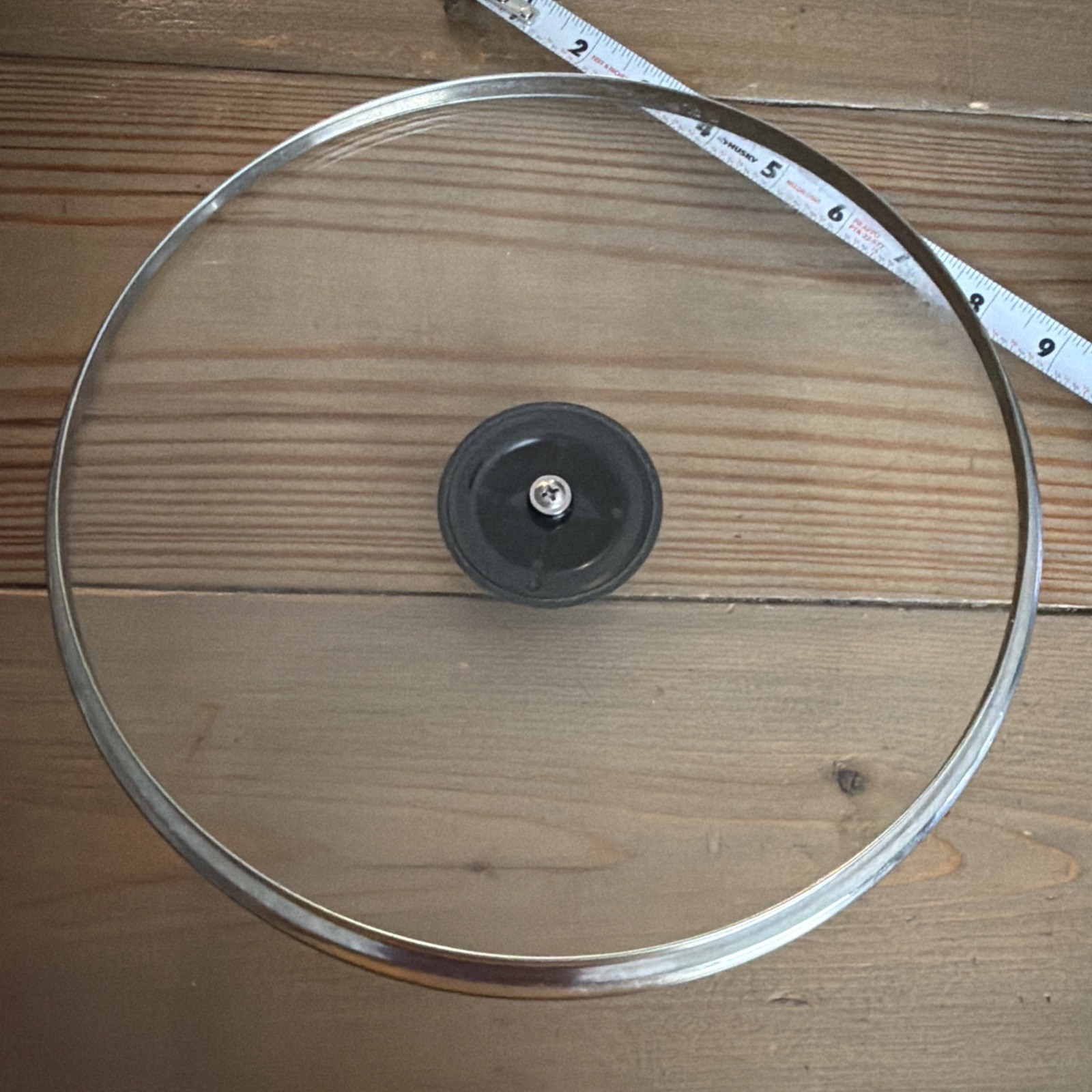 Tramontina 9 Inch Replacement Glass Lid-Lid only-See photos