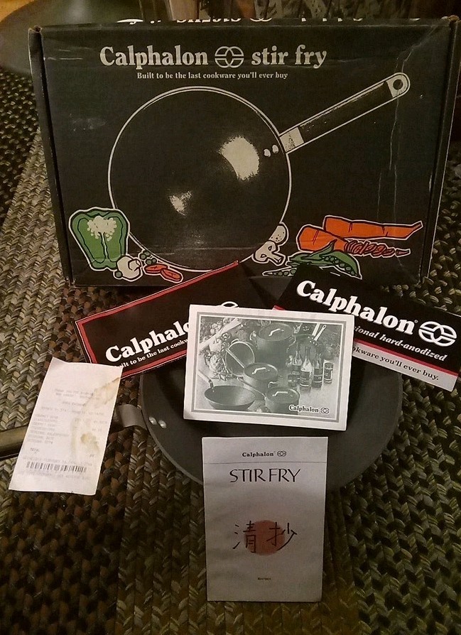 Calphalon G165HC 8″ Stir Fry Pan