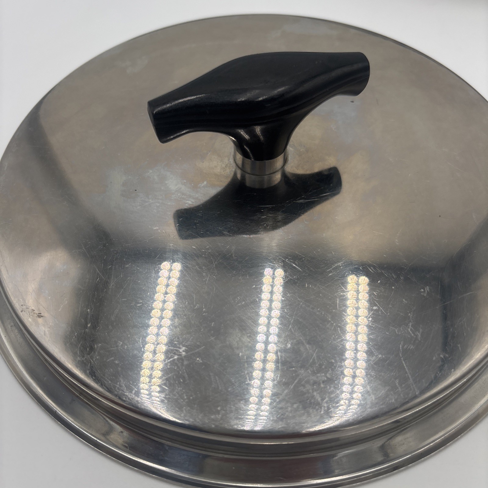 VINTAGE Kitchen Craft 1.5 Qt 9″ 5 Ply Multi-Core Stainless Saucepan/Skillet