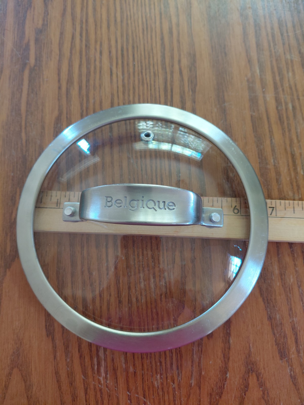 BELGIQUE 6 INCH GLASS REPLACEMENT LID