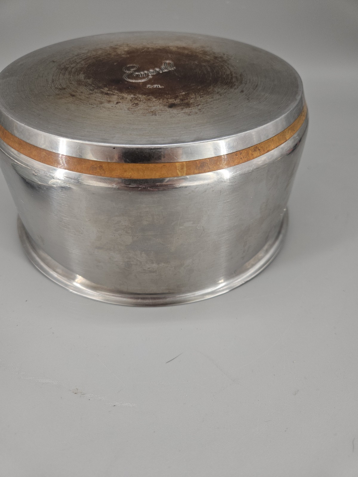 Emeril All Clad 2 Quart Stainless Steel Sauce Pan Stock Pot w/Lid Copper Core