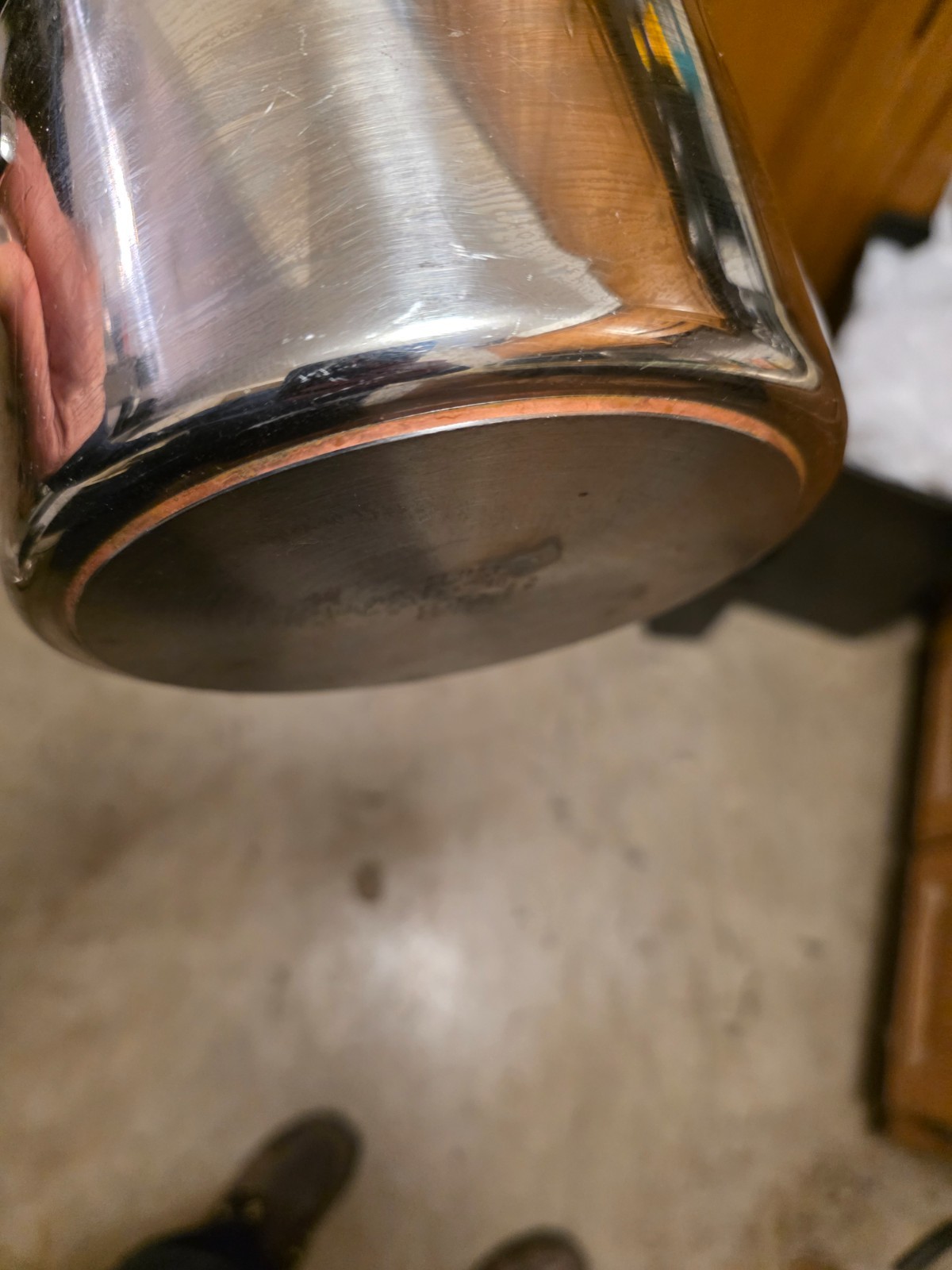 Revere Ware ProLine 6712 2 Qt Stainless Steel Copper Core Saucepan Pot No Lid