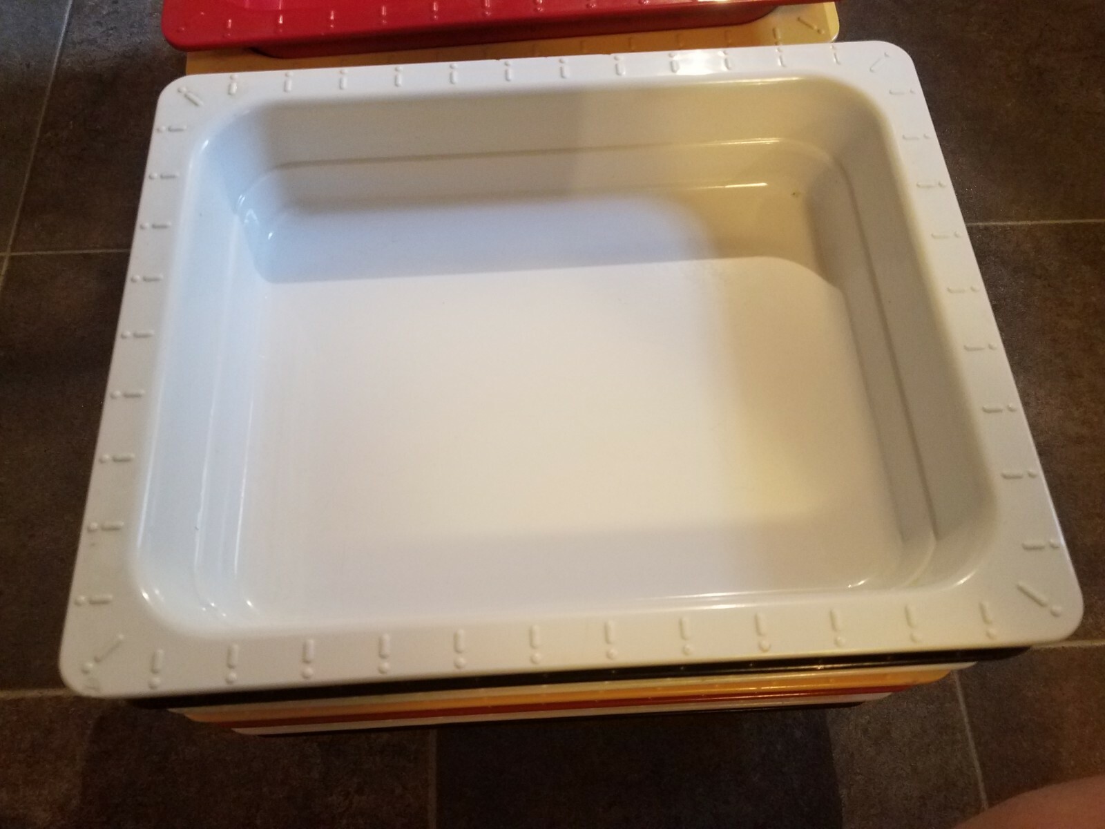 Restaurant Grade Buffet Style Hot/Cold Food Serving Pans 10 1/4″ W x 12 3/4″ L