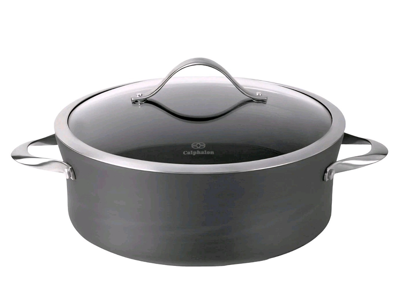 New Calphalon Contemporary 8785 Nonstick Hard Anodized Dutch Oven 5qt NWOB