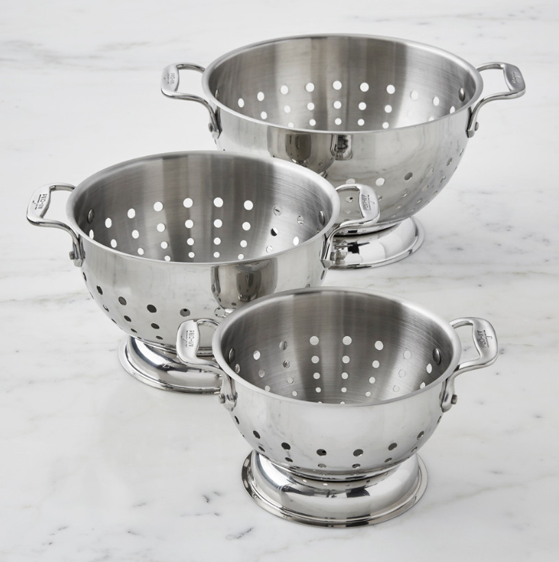 All-Clad Stainless-Steel Colanders