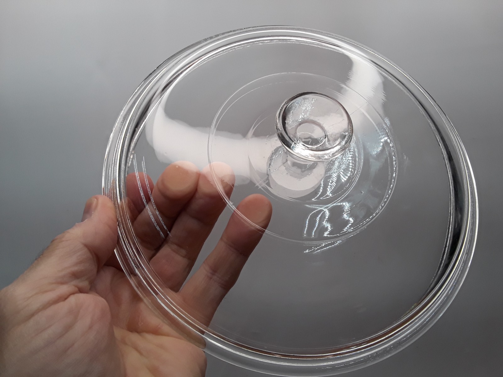 Pyrex Clear ~ 7 7/8″ Clear #623-C Replacement for Crock Pot or Other LID ONLY