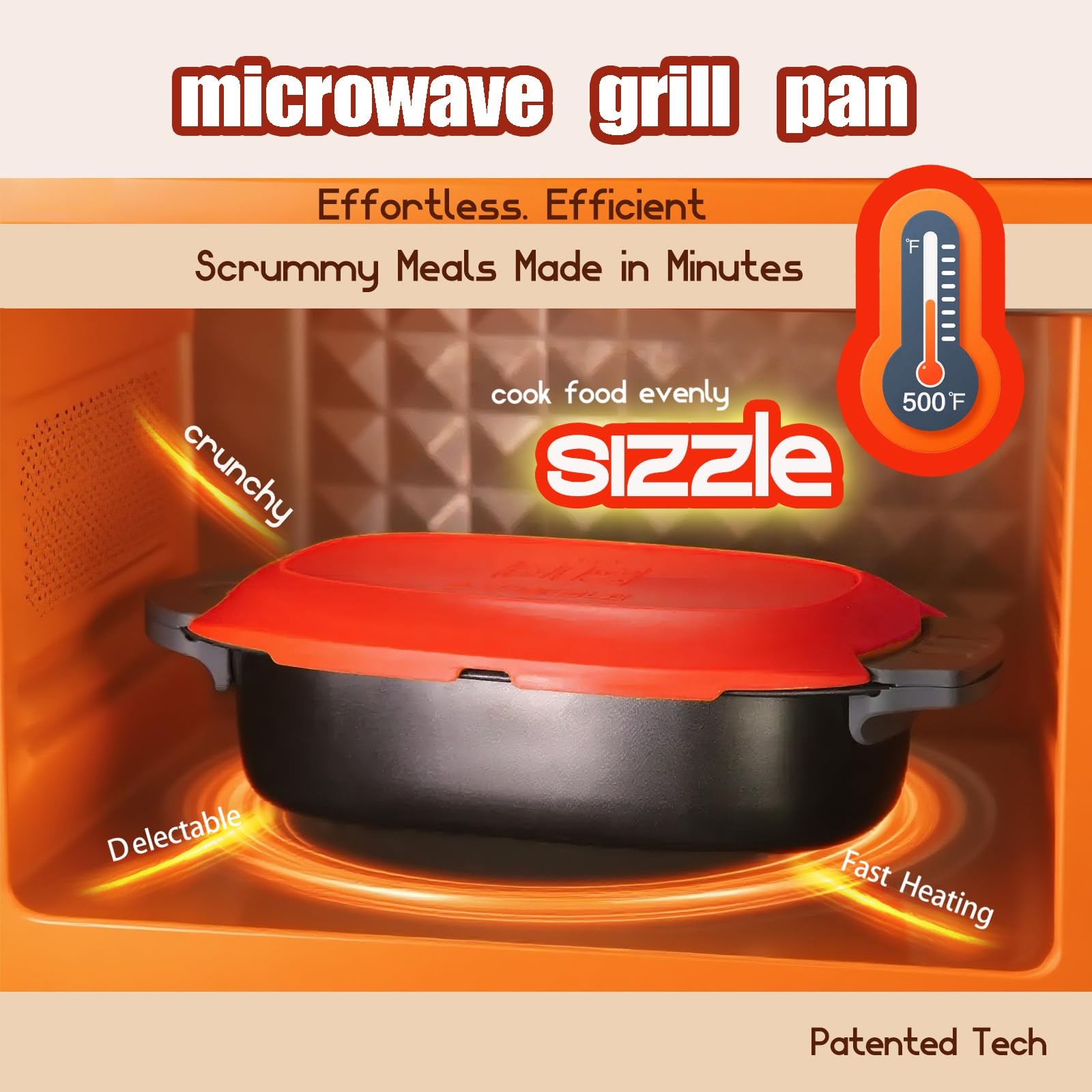 MKYSAIL Quick-Heat Microwave Grill Pan & Bacon Cooker | The Perfect Kitchen A…