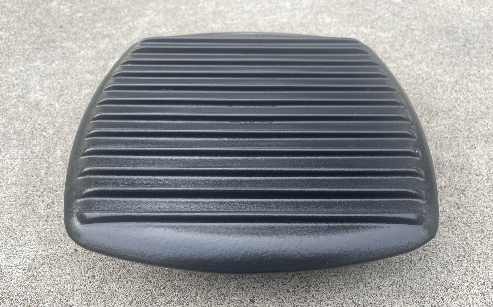 Le Creuset Panini Grill Press Enameled Cast Iron Square Black 9.25″