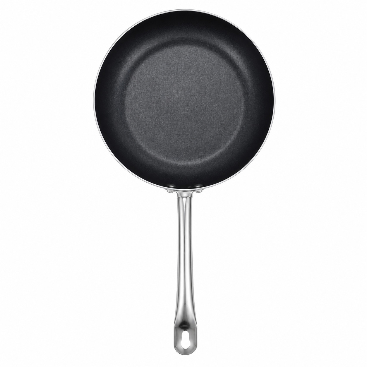 12 Inch Nonstick Cooking Pan Steak Frying Skillet Aluminum Alloy Steel Handle