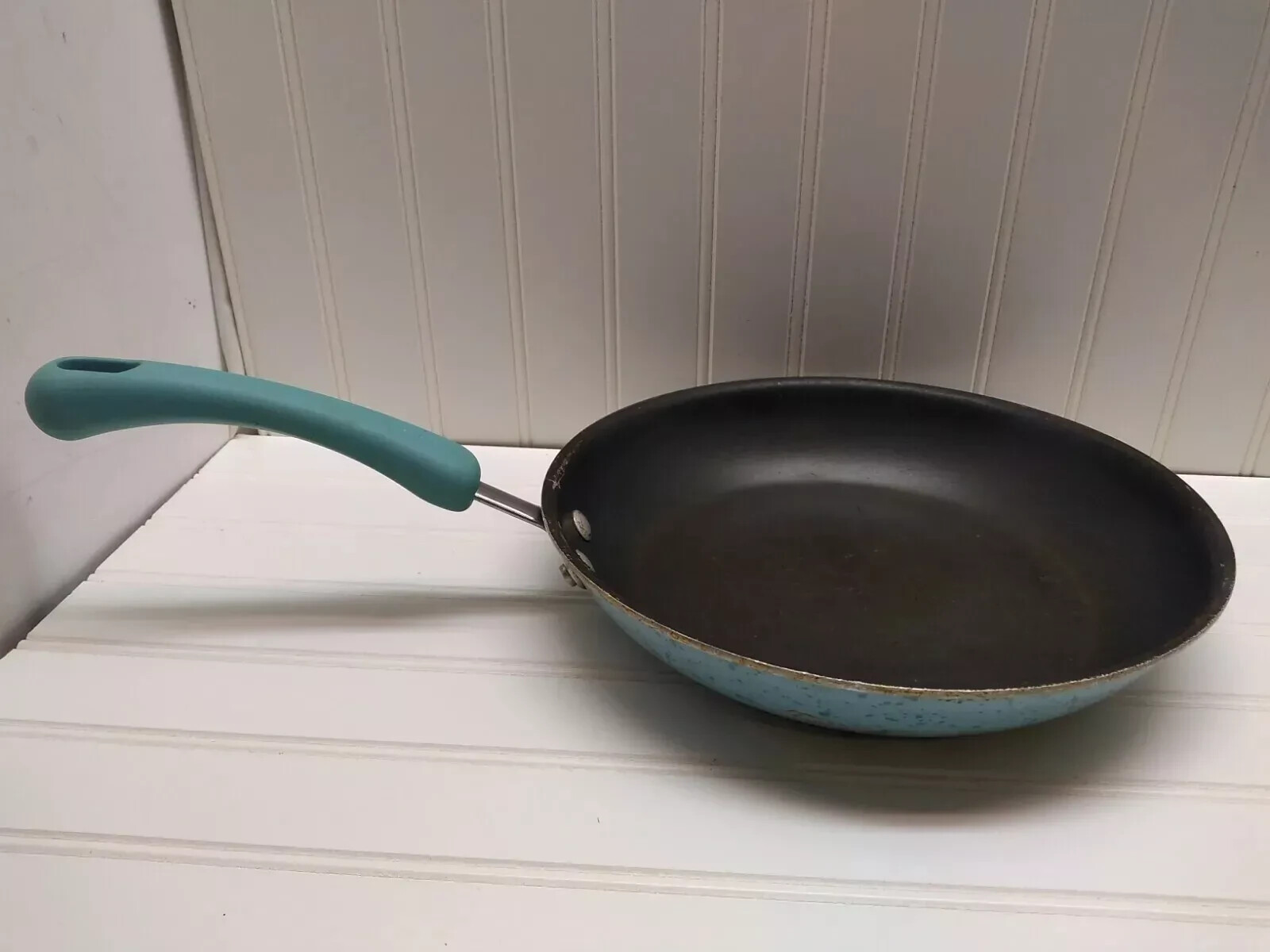 Paula Deen Non-Stick Porcelain Aluminum 10″ Skillet Saute Pot Frying Pan No Lid