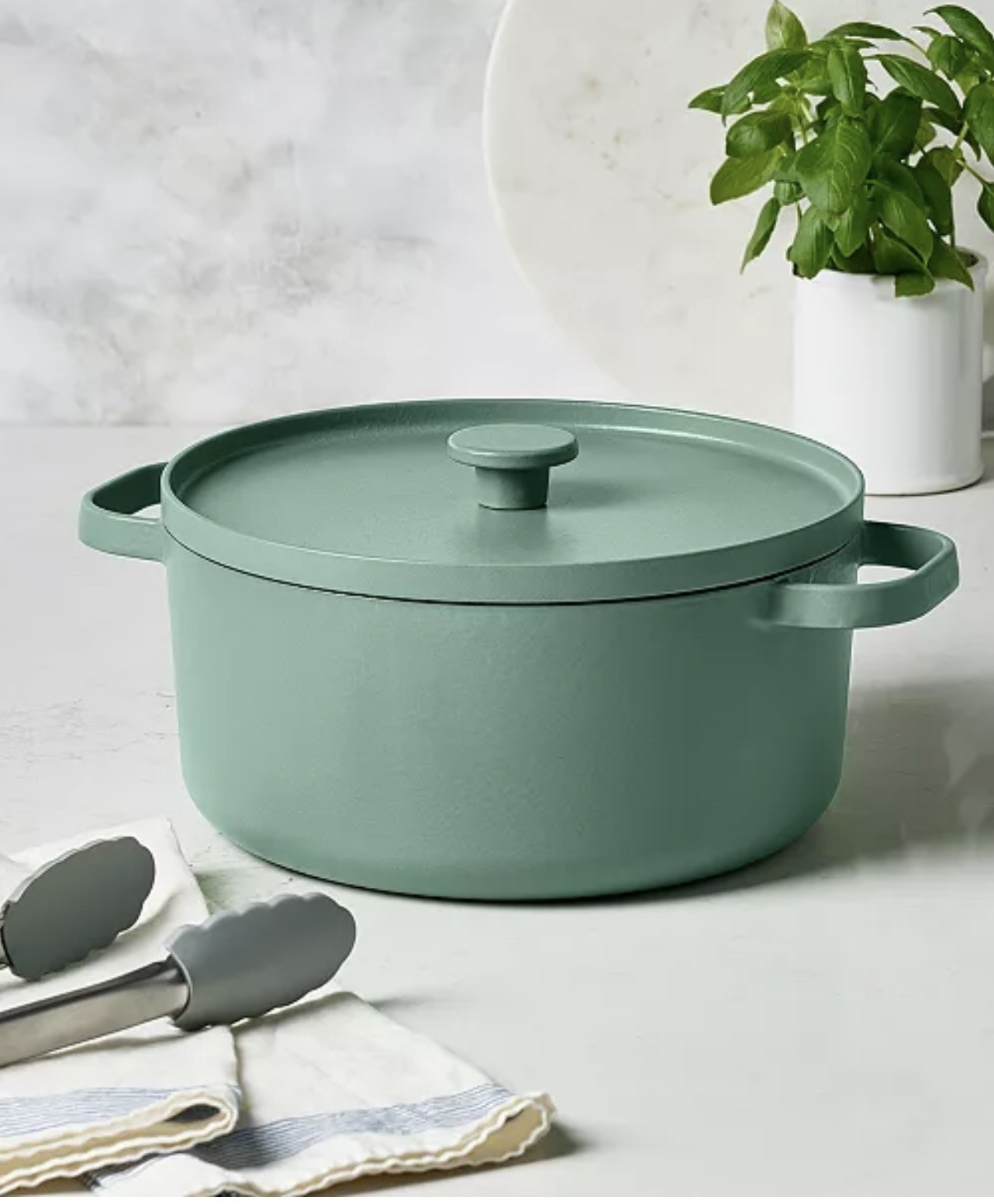 The Cellar Enameled Cast Iron 6-Qt. Dutch Oven