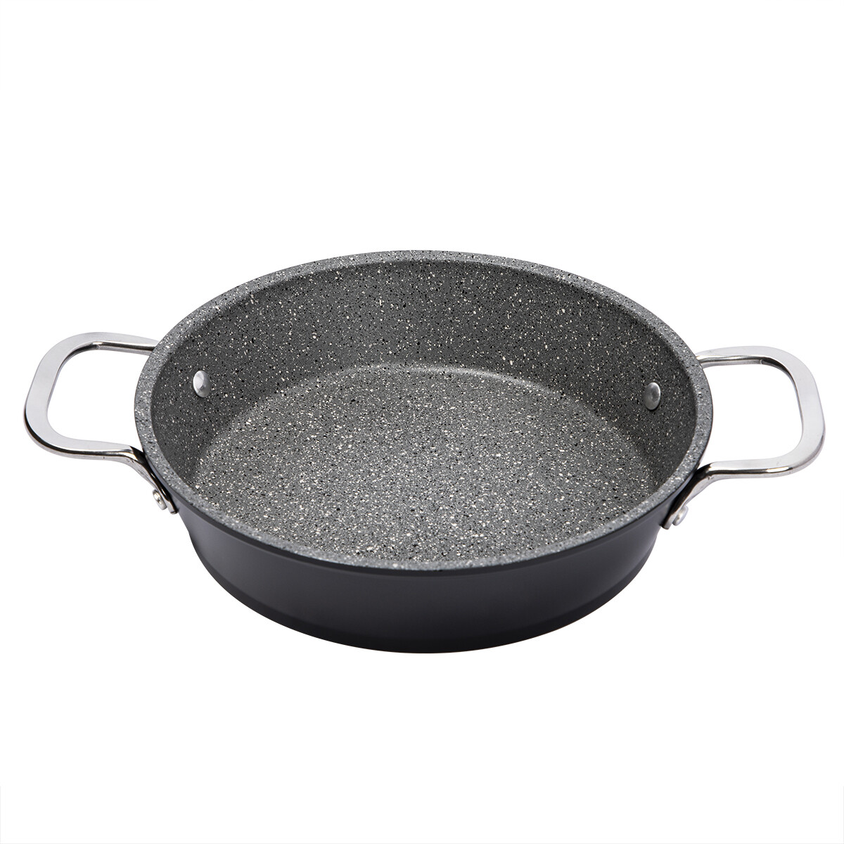 Serenk Excellence Granite Stock Pot, 2.64-Qt Cooking Pot, Non Stick Pasta Pot