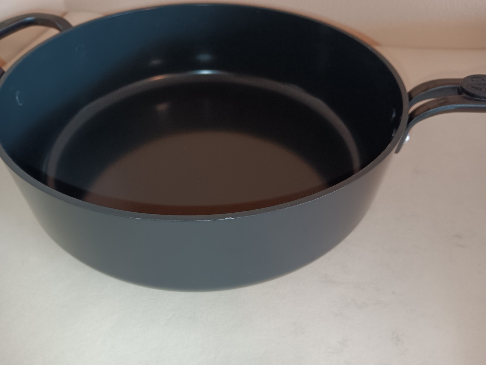 Our Place 7-Piece Essentials Ceramic Nonstick Oven Safe Cookware Set Black Pans
