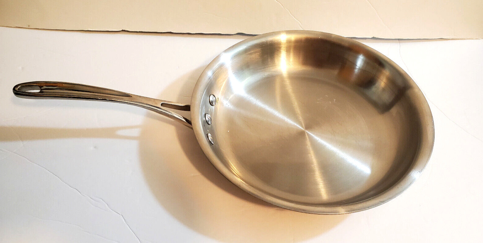 Calphalon 1390 10″ Stainless Steel Skillet / Fry Pan EUC