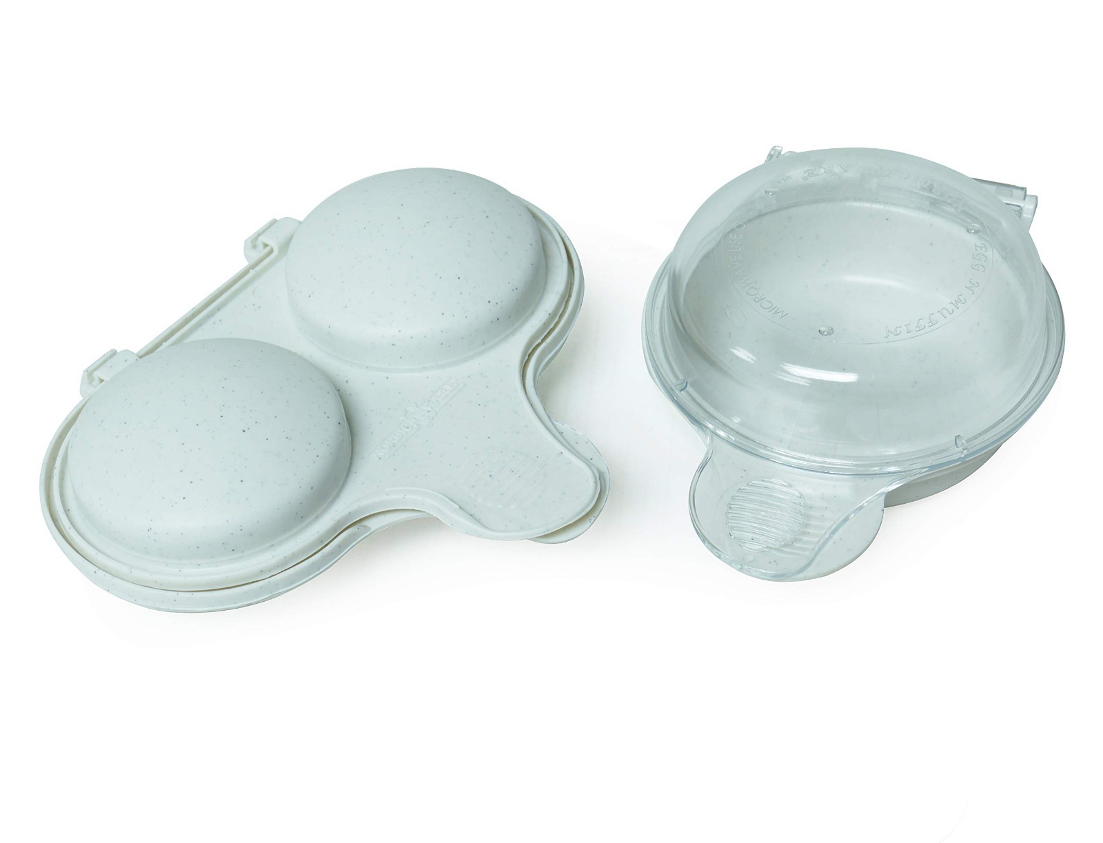 3-in-1 Breakfast Set, 2-Piece Cookware, Non-Stick, Easy Clean, White Kitchen Too