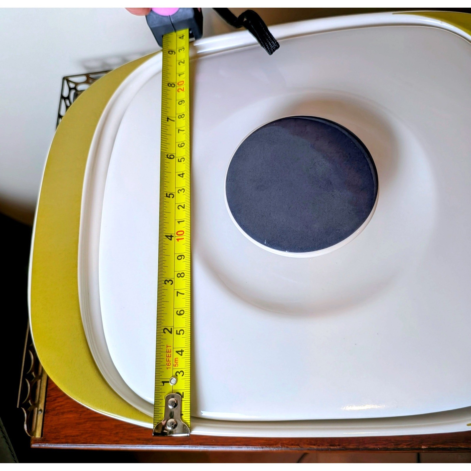Orla Kiely House Multi Stem Ceramic Casserole Dish with Lid Mid Century Modern