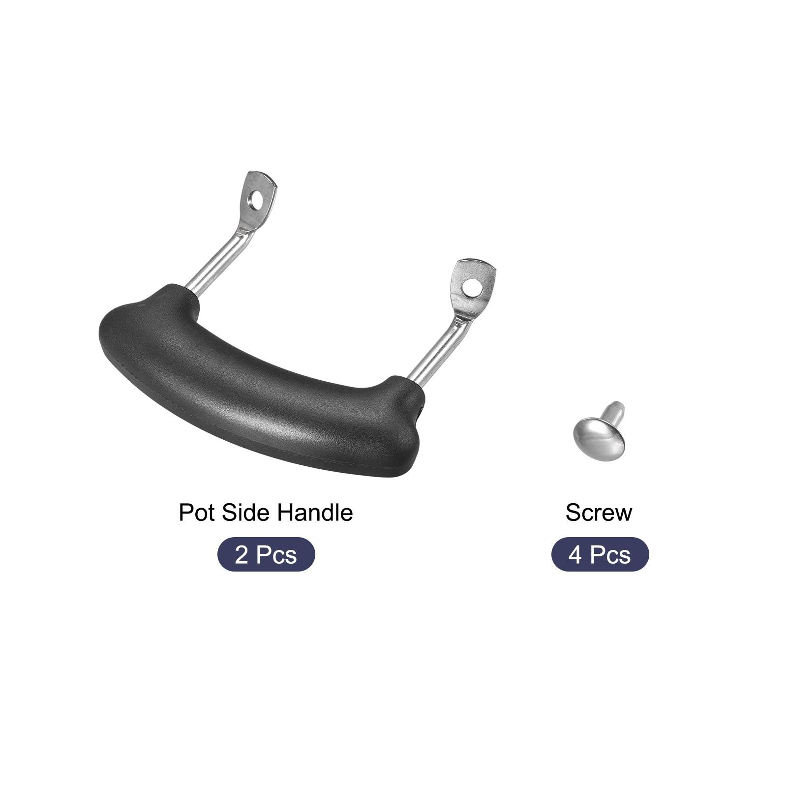 Pot Side Handle Replacement for Stainless Steel Pan Pot Handle 99 x 71mm 2Pcs