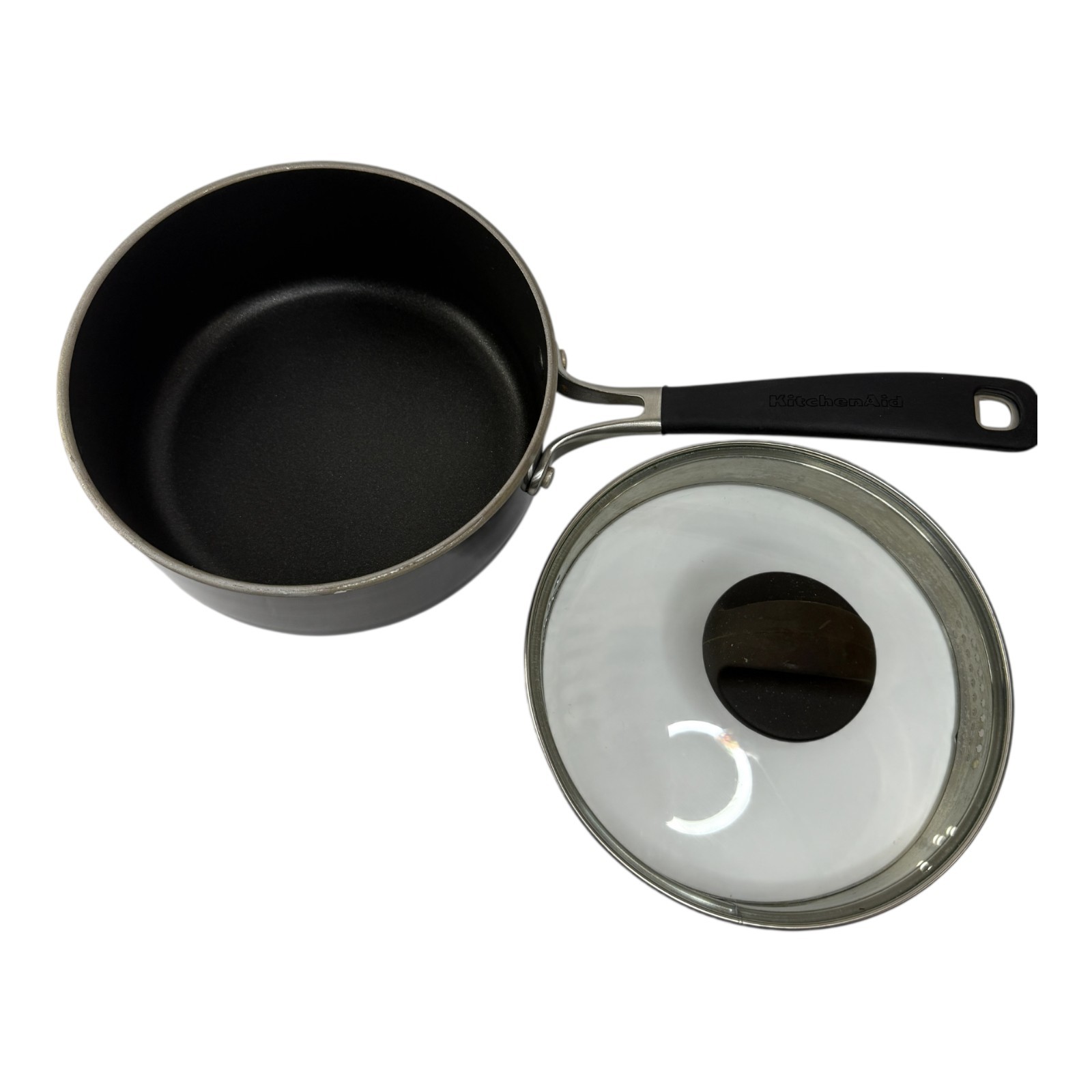 KitchenAid 2 Qt. 1.9 L Covered Pot 3 Layer Nonstick Dishwasher Safe Induction