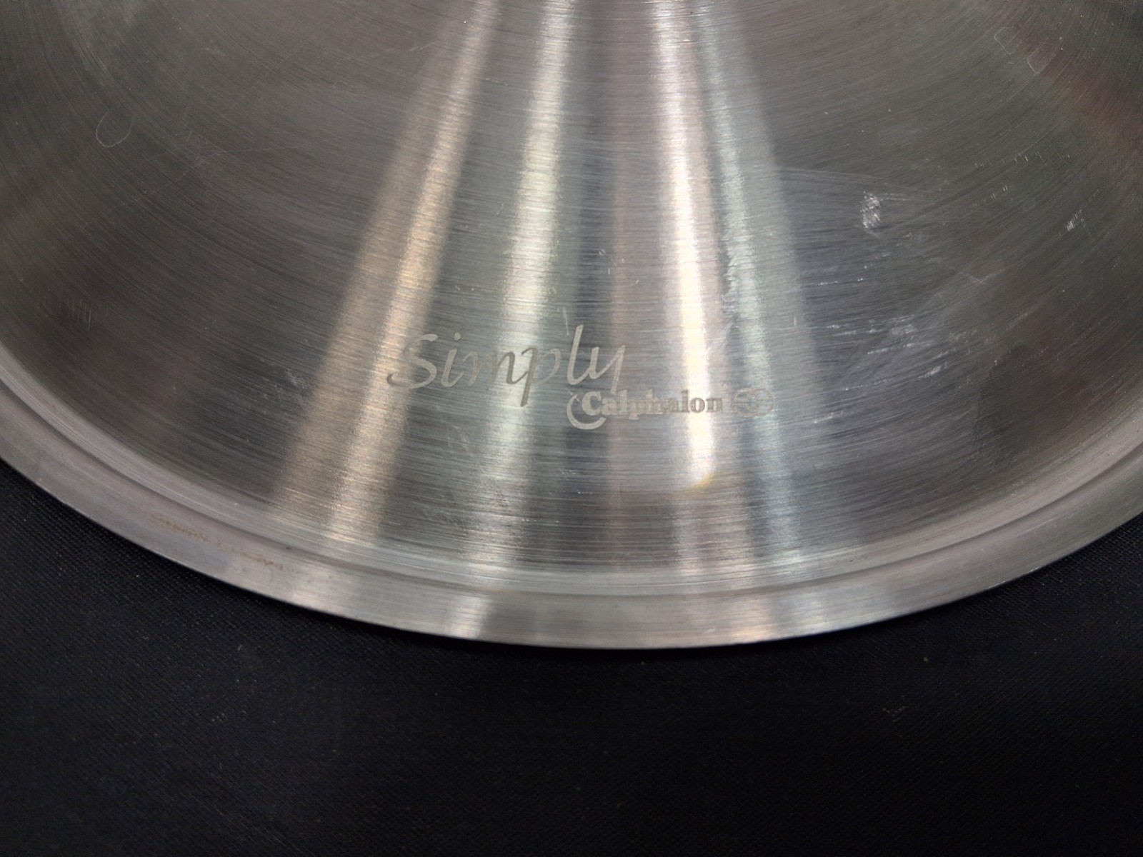 Simply Calphalon Stainless Steel Pot Pan Replacement Lid Only 10.25″ Inch Outer