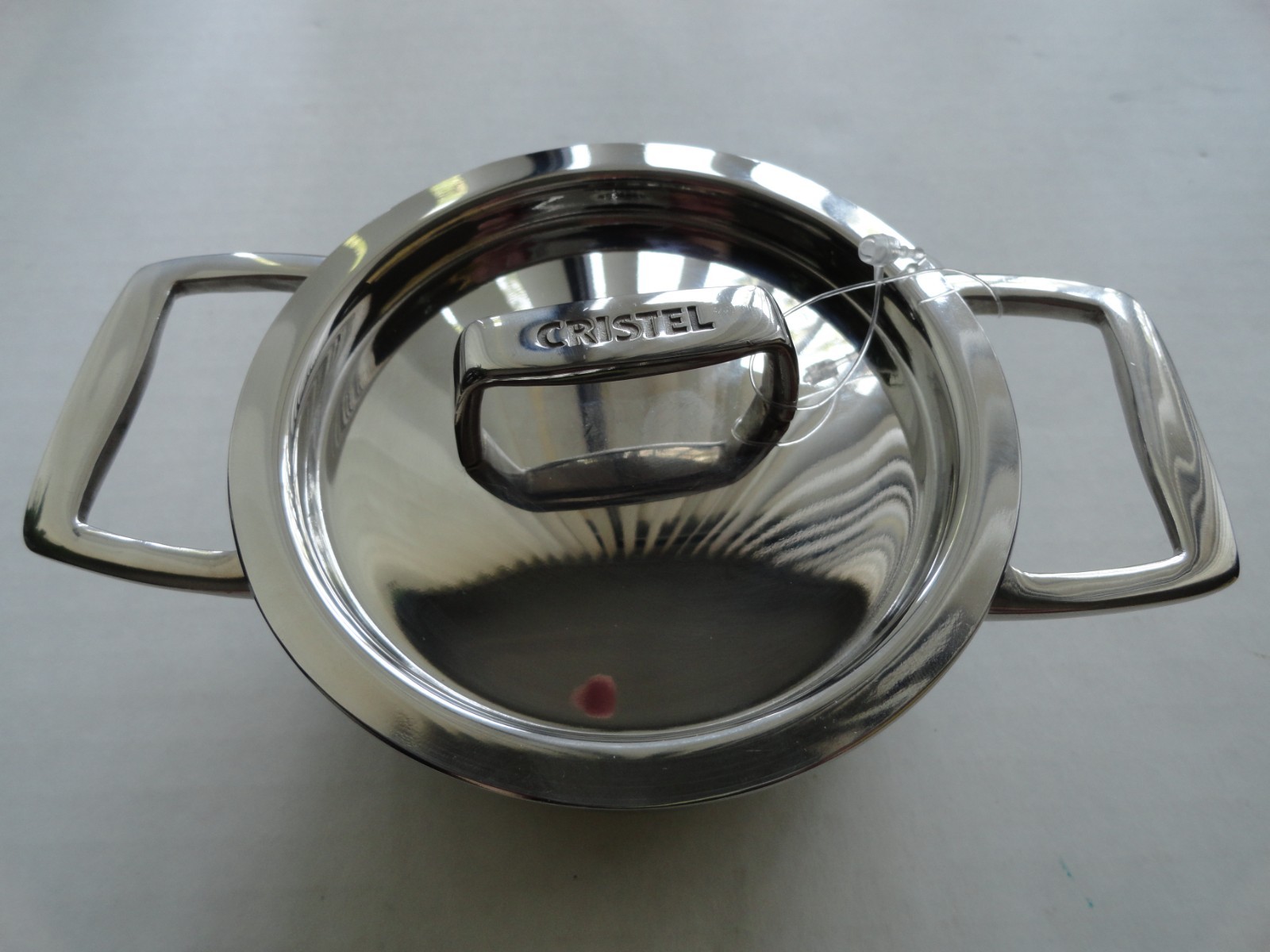 Cristel 18/10 Stainless Mini Covered Stewpan Made In France 9cm 3.5″ 2149