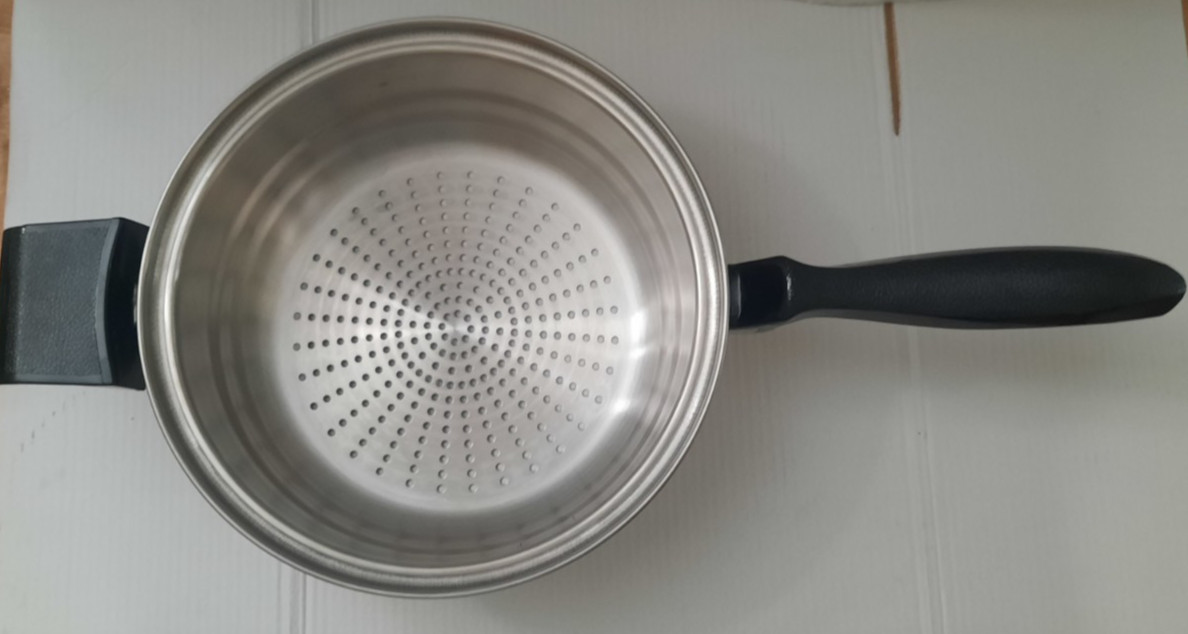 New Era T304 Stainless Dual Handle Steamer Insert ONLY Fits 7″ – 7 .5″ Pan USA