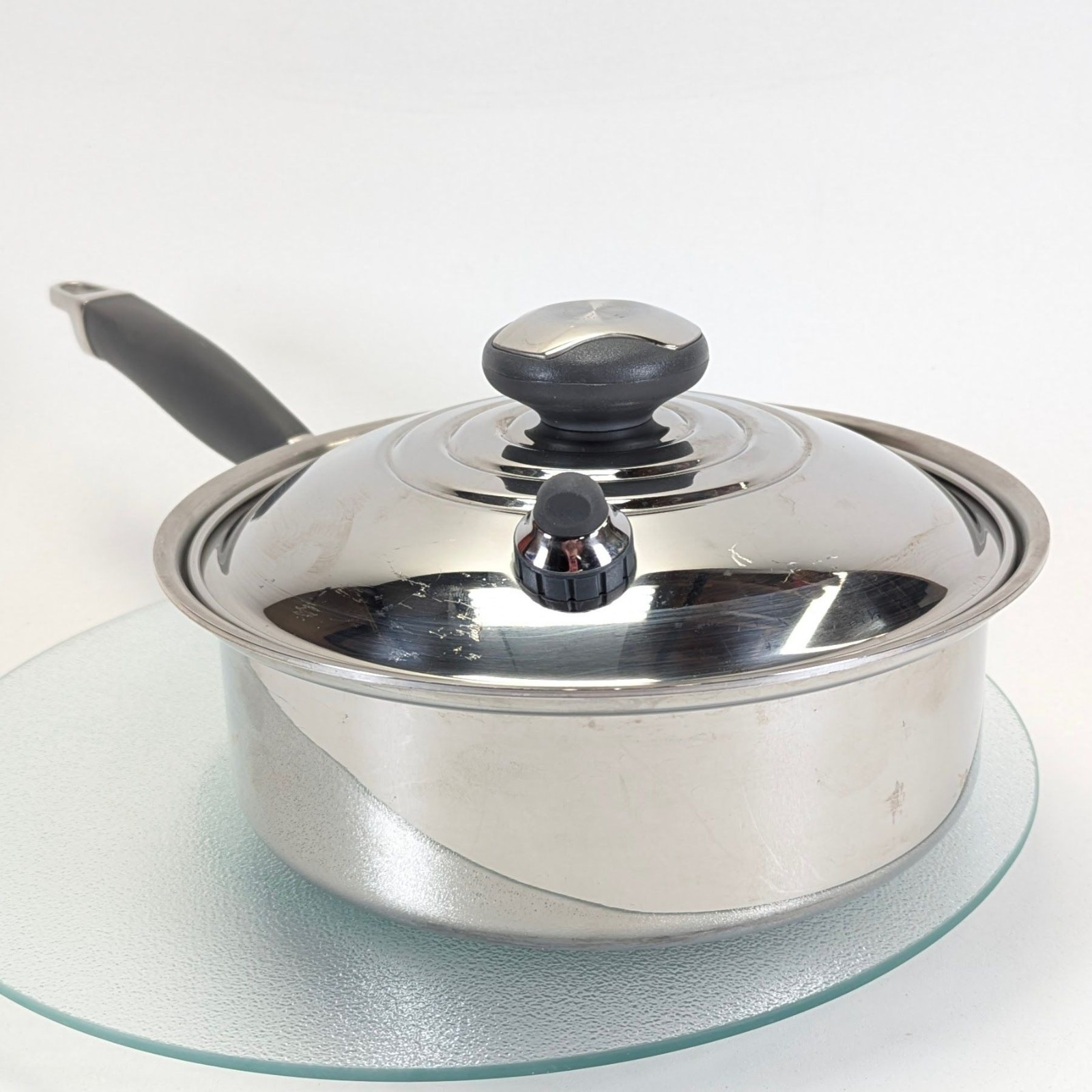 Royal Prestige 5 Layer Surgical Stainless Steel Saucepan Lid 1.5 Quart Cookware