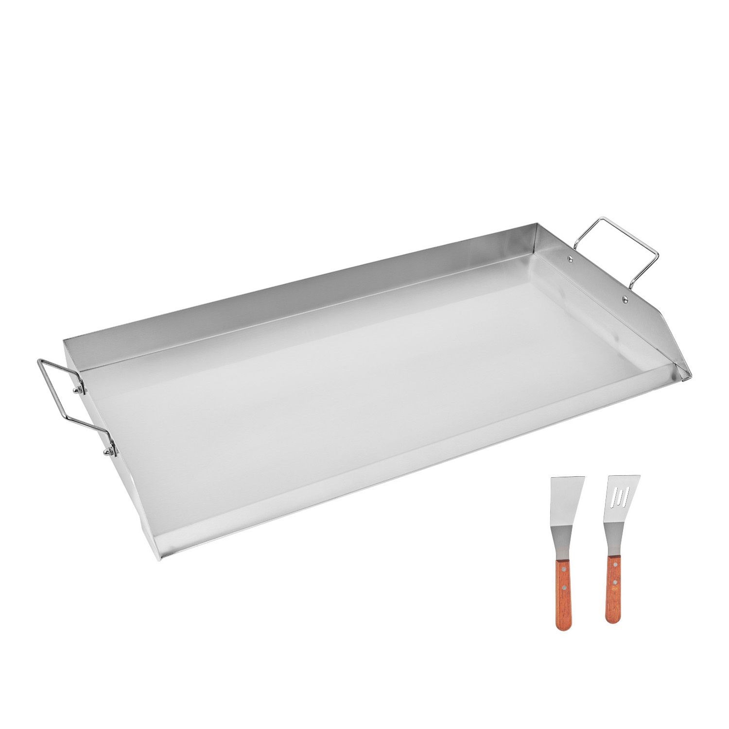 Stainless 32x16in Portable Griddle for Camping