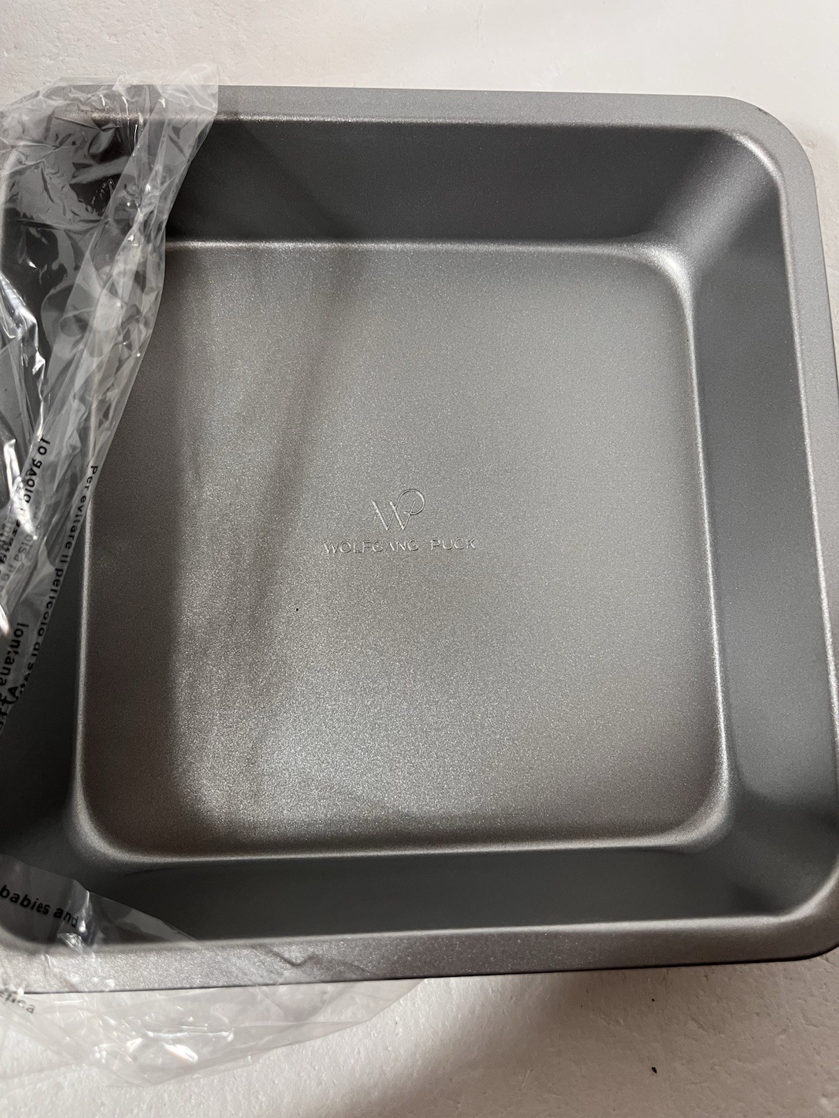 Wolfgang Puck 5‑Piece Nonstick Bakeware Set- 2 Round Cake, Loaf, Muffin, Square