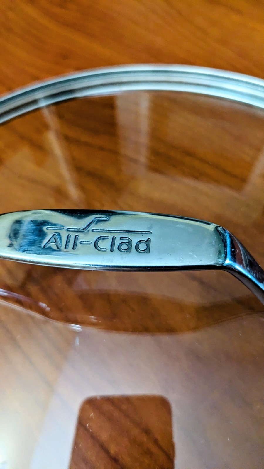All-Clad Tempered Glass Stainless Steel Lid ONLY 11.5″ Diameter Replacement Part