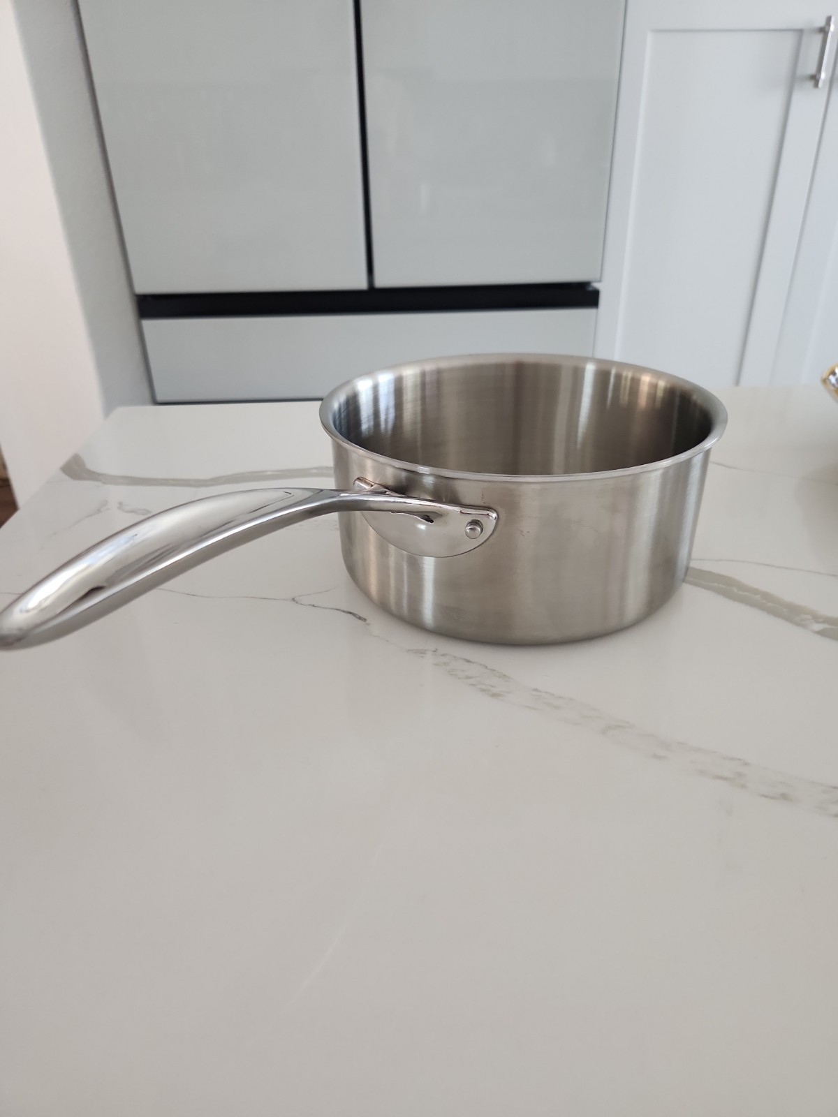 Members Mark 2000 Series Tri-Ply Stainless Steel 3 QT Saucepan Pot Made in Korea