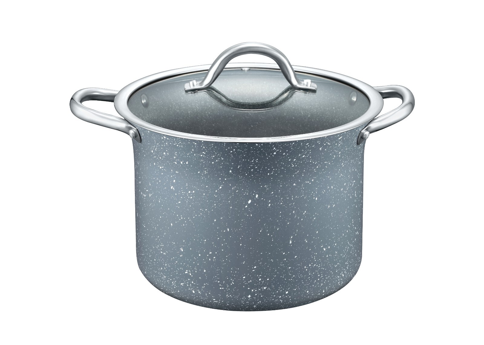 CONCORD 7 QT Granite Nonstick Stock Pot Cookware