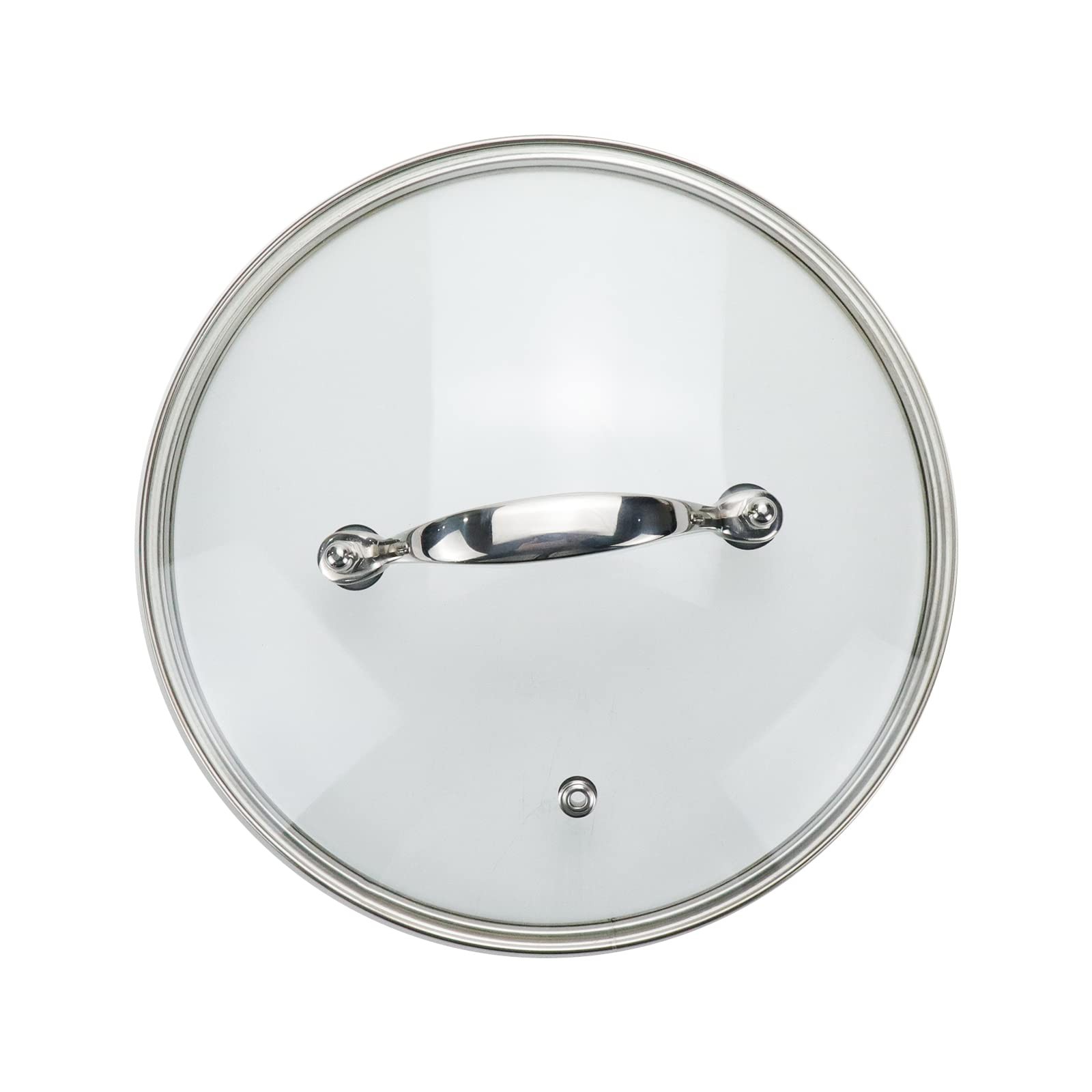 8 Inch Clear Glass Pot Lid for Frying Pan Replacement Cover Can Withstand 356…