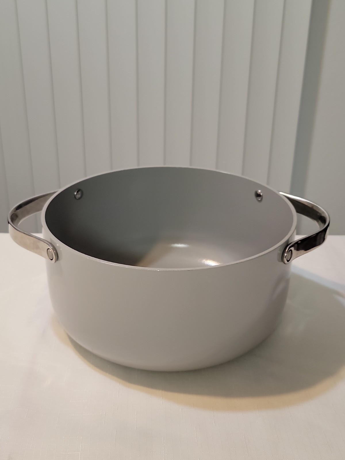 Caraway 6.5 Qt Ceramic Nonstick Dutch Oven Stock Pot 10” Gray NO LID