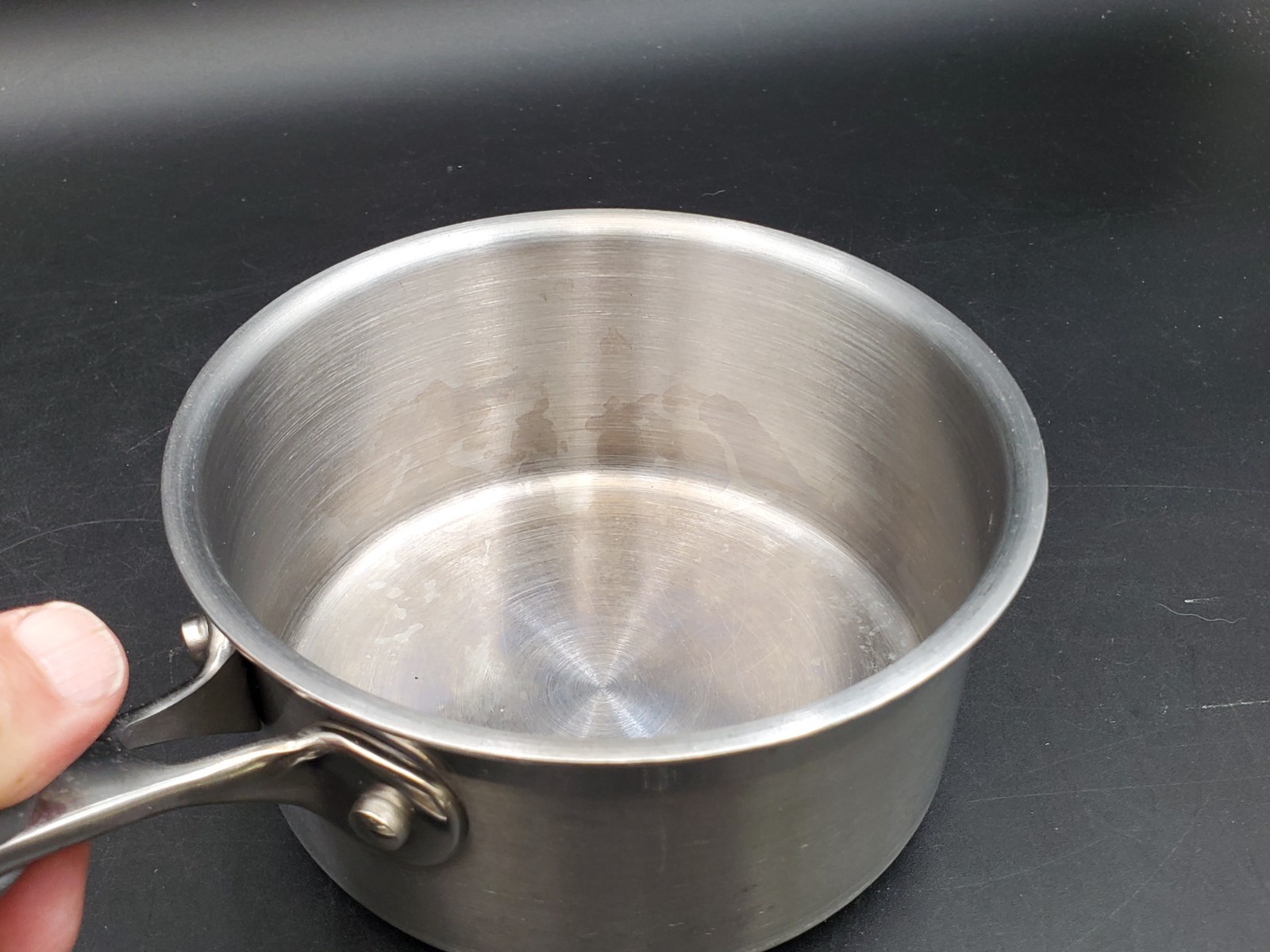 Kitchen Aid 1 & 2 QT Saucepans, 18/10 Stainless Steel, Impact Bonded, w/ Lids